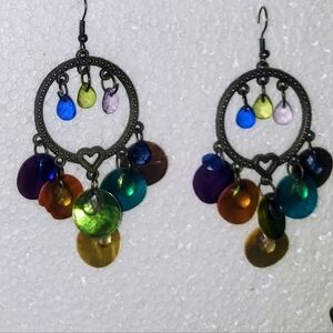Heart Dangle Earrings